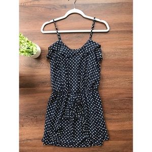AQUA by Bloomingdales Navy Dress XS